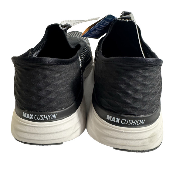 Skechers Max Cushioning Men's Size 10.5 Black/White Slip-Ins Hand Free - Picture 4 of 13